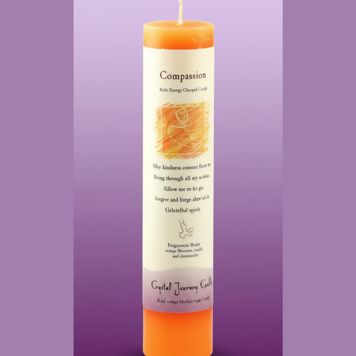 Compassion Reiki Candle - Professional Style