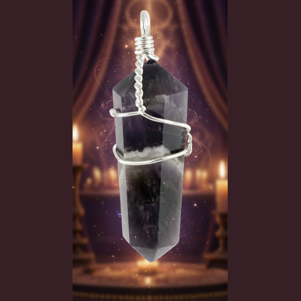 Luxurious Sanctuary Amethyst Pendant