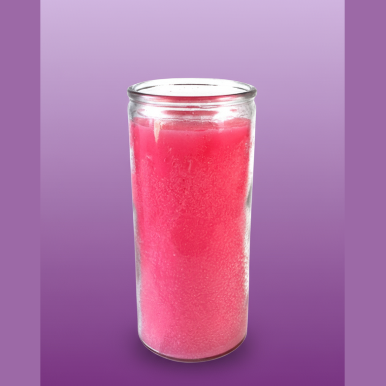 Pink Jar Candle - Professional Style