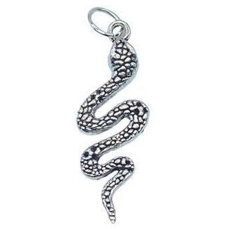 1 1/2" Snake amulet
