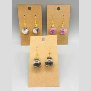 15mm Ball earrings various