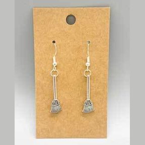 Witches Broom earrings