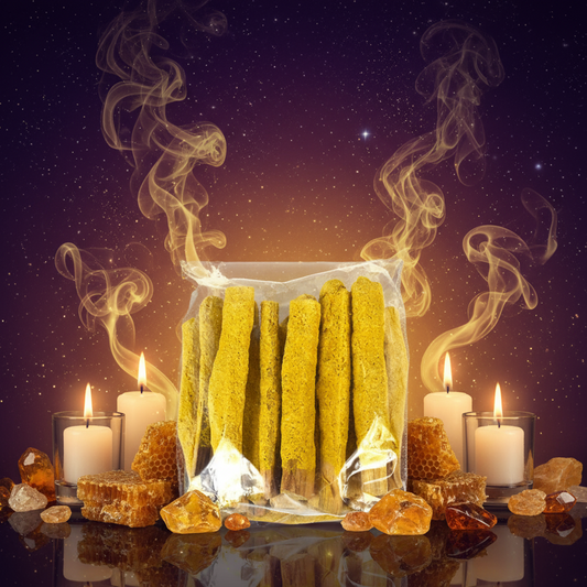 Beeswax Taper Candles - Mystical Altar Style