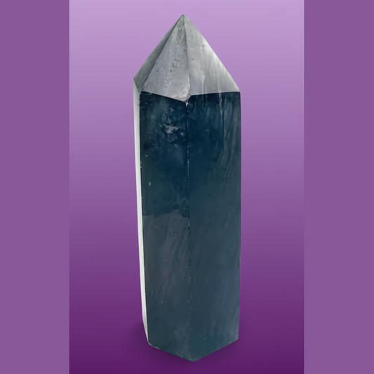 Blue Fluorite Tower - Professional Style