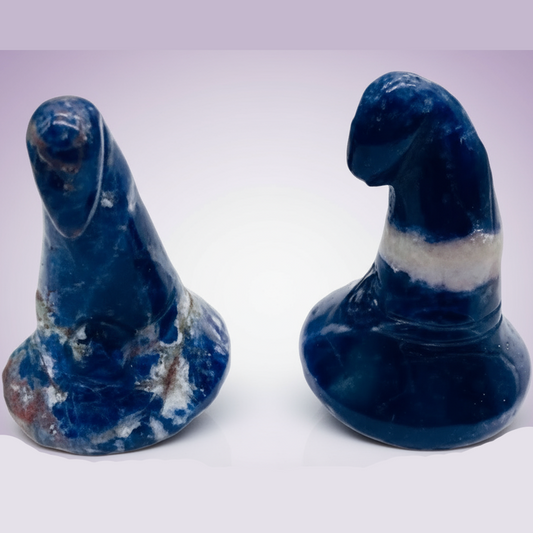 Blue Sodalite Animal Carvings - Clean Professional
