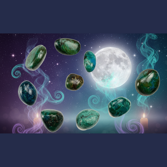 Chrysocolla Stones - Mystical Style