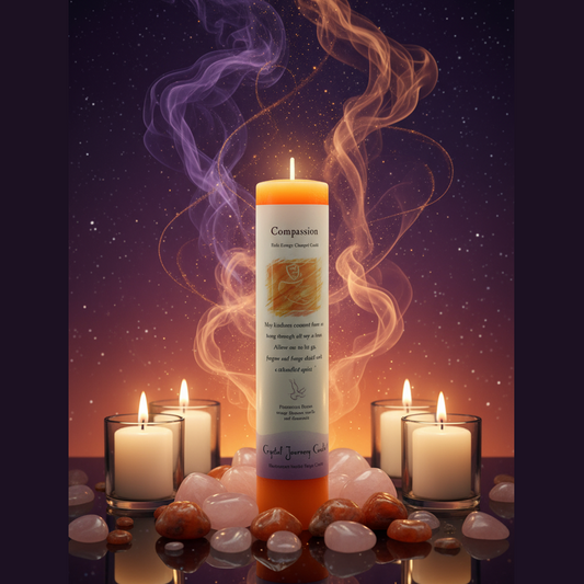 Compassion Reiki Candle - Mystical Altar Style