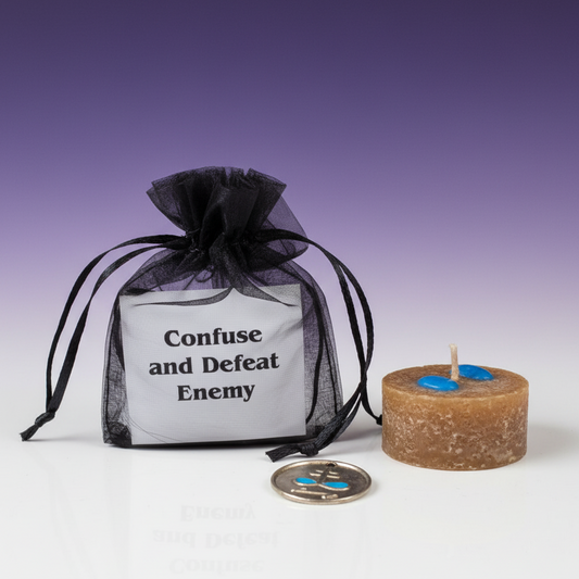 Confuse and Defeat Enemy Spell Kit - Clean Professional