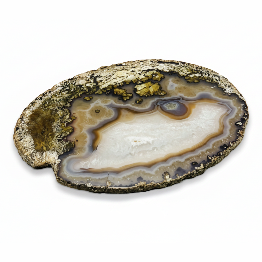 Exact agate slice with clean professional styling and Witchy Like watermark