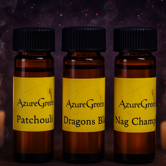Exact Azure Green essential oils with mystical atmosphere