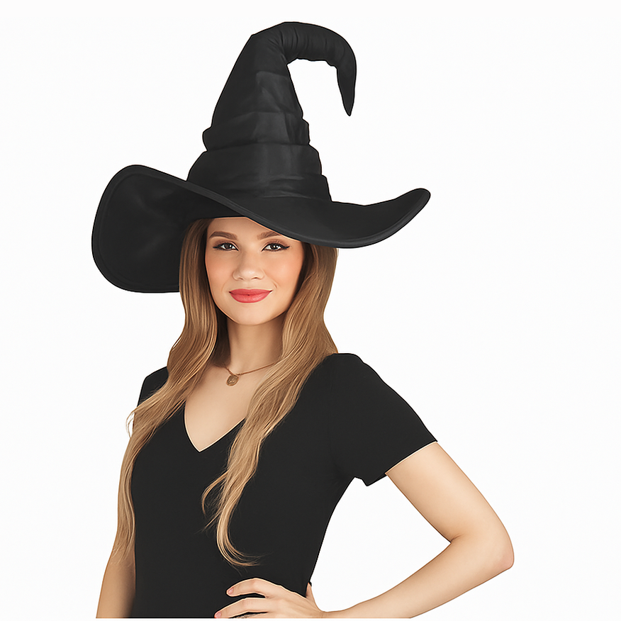 Exact original witch hat with branding