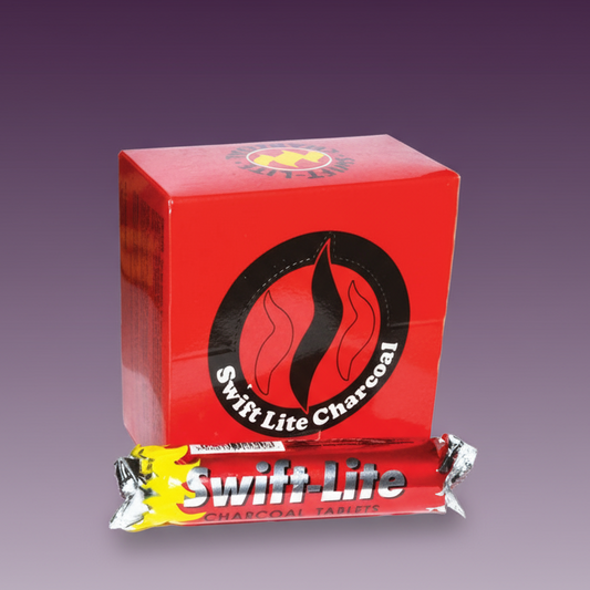 Exact Swift Lite Charcoal box with clean professional styling and Witchy Like watermark