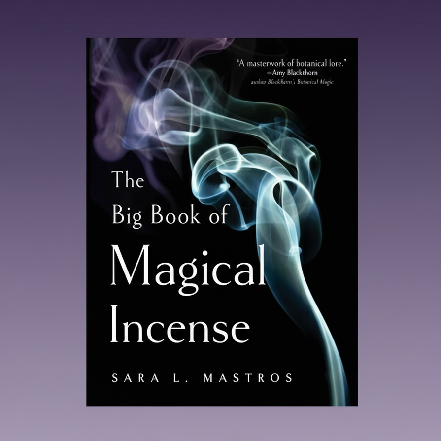 Exact The Big Book of Magical Incense with clean professional styling and Witchy Like watermark