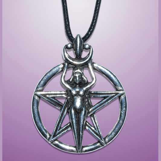 Witchy Like - Goddess Pentacle Pendant Professional