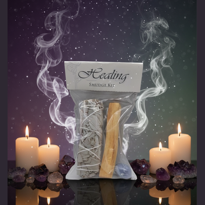 Healing Smudge Kit - Mystical Altar Style