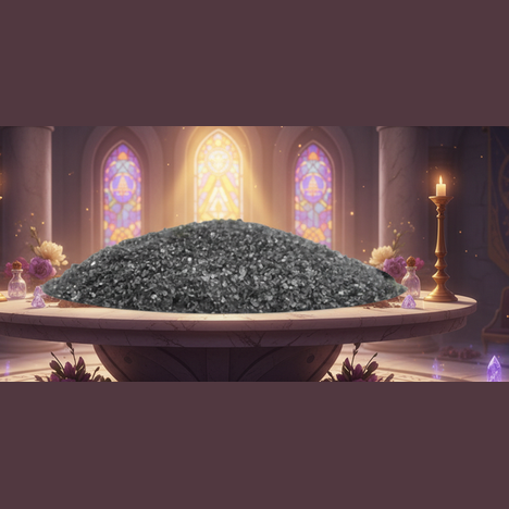 Luxurious Sanctuary Black Granular Material