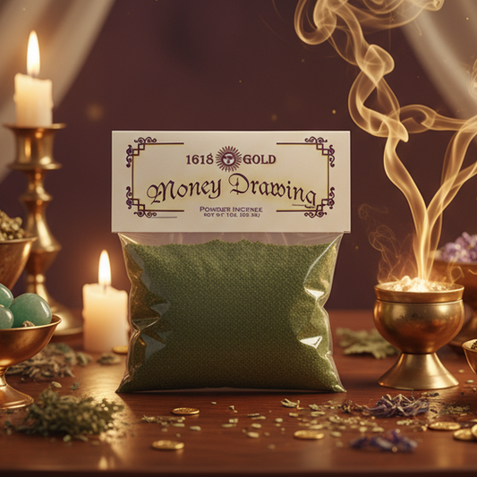 Money Drawing Powder Incense - Luxurious Sanctuary
