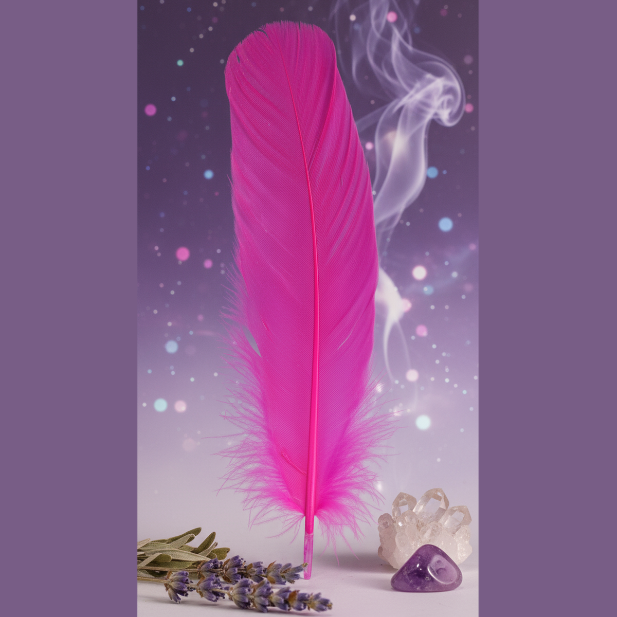 Pink Feather - Mystical