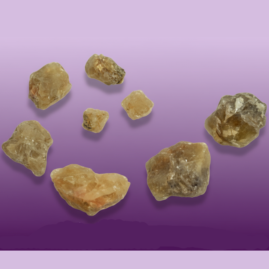 Raw Citrine Chunks - Professional Style