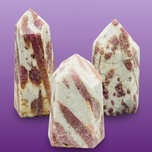 Red Jasper Crystal Points - Professional Style