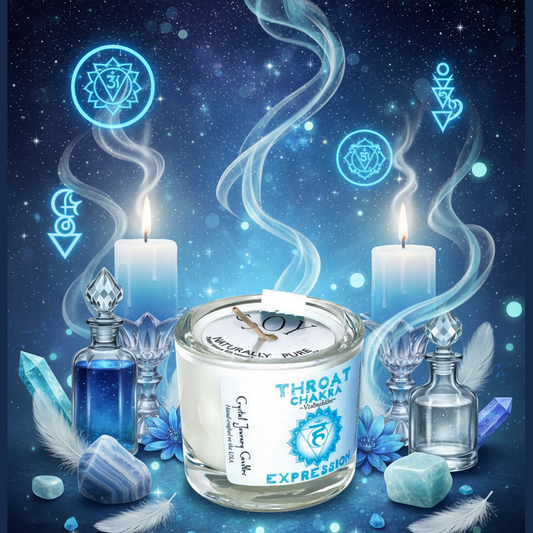 Witchy Like - Throat Chakra Candle Mystical