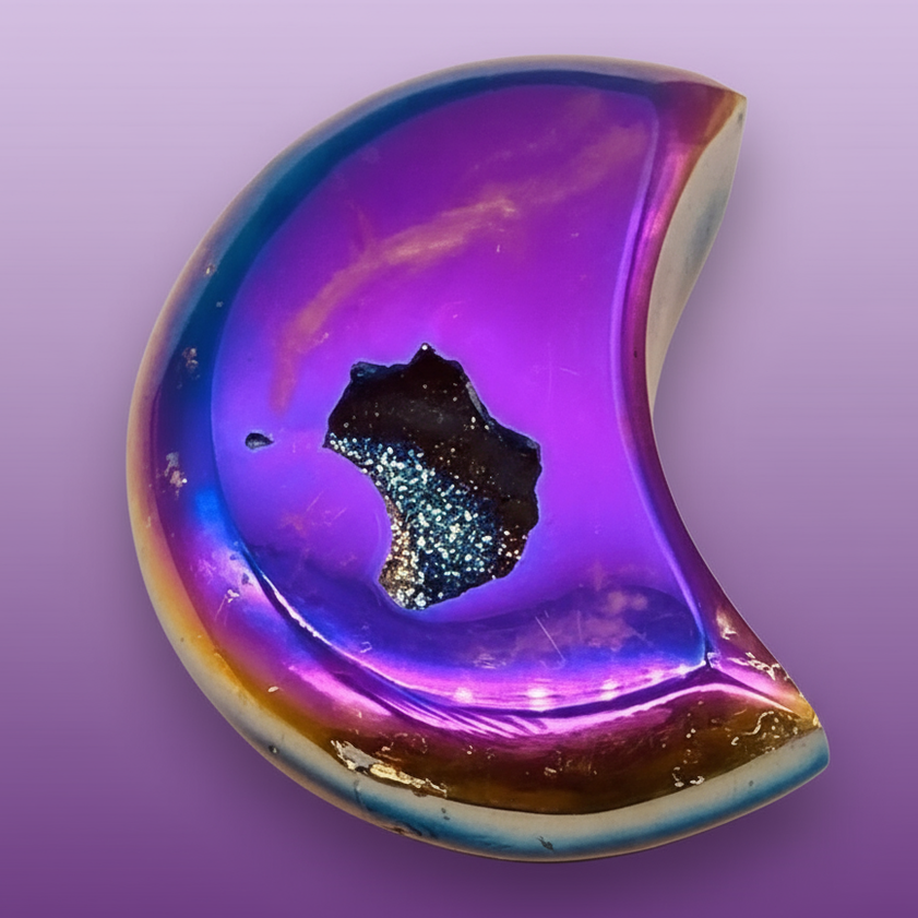 Titanium Aura Moon Dish - Professional Style