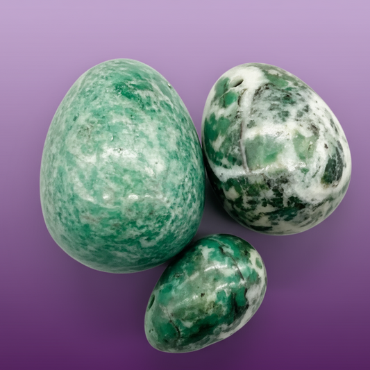Tree Agate Eggs - Professional Style
